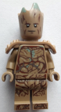 LEGO sh874 Groot, Teen Groot - Dark Tan with Shoulder Armor